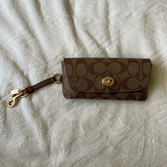 Coach Accessories - Coach Sunglass Case In Signature Canvas